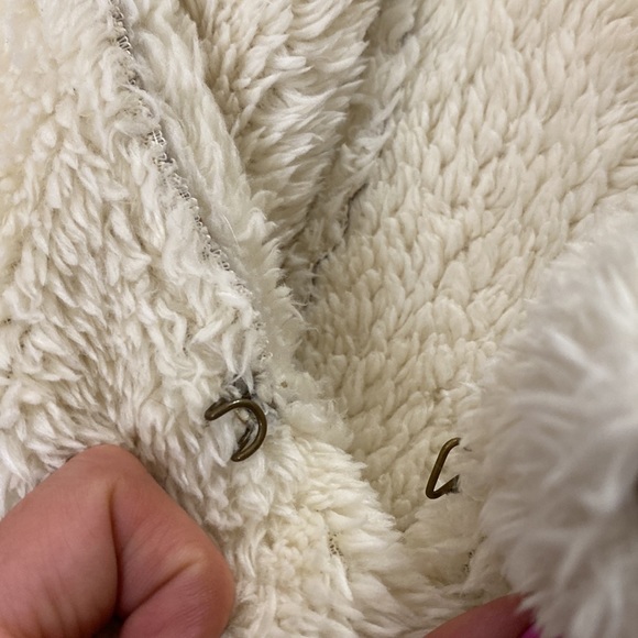 Boho western soft Sherpa vest - Picture 4 of 5